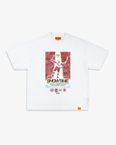88 CURTAIN TEE - WHITE
