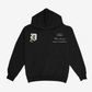 DIAG DETROIT HOODIE - BLACK
