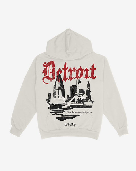 Makeitbuckle LLC - Sana Detroit Distressed 3D Detroit Shirt by