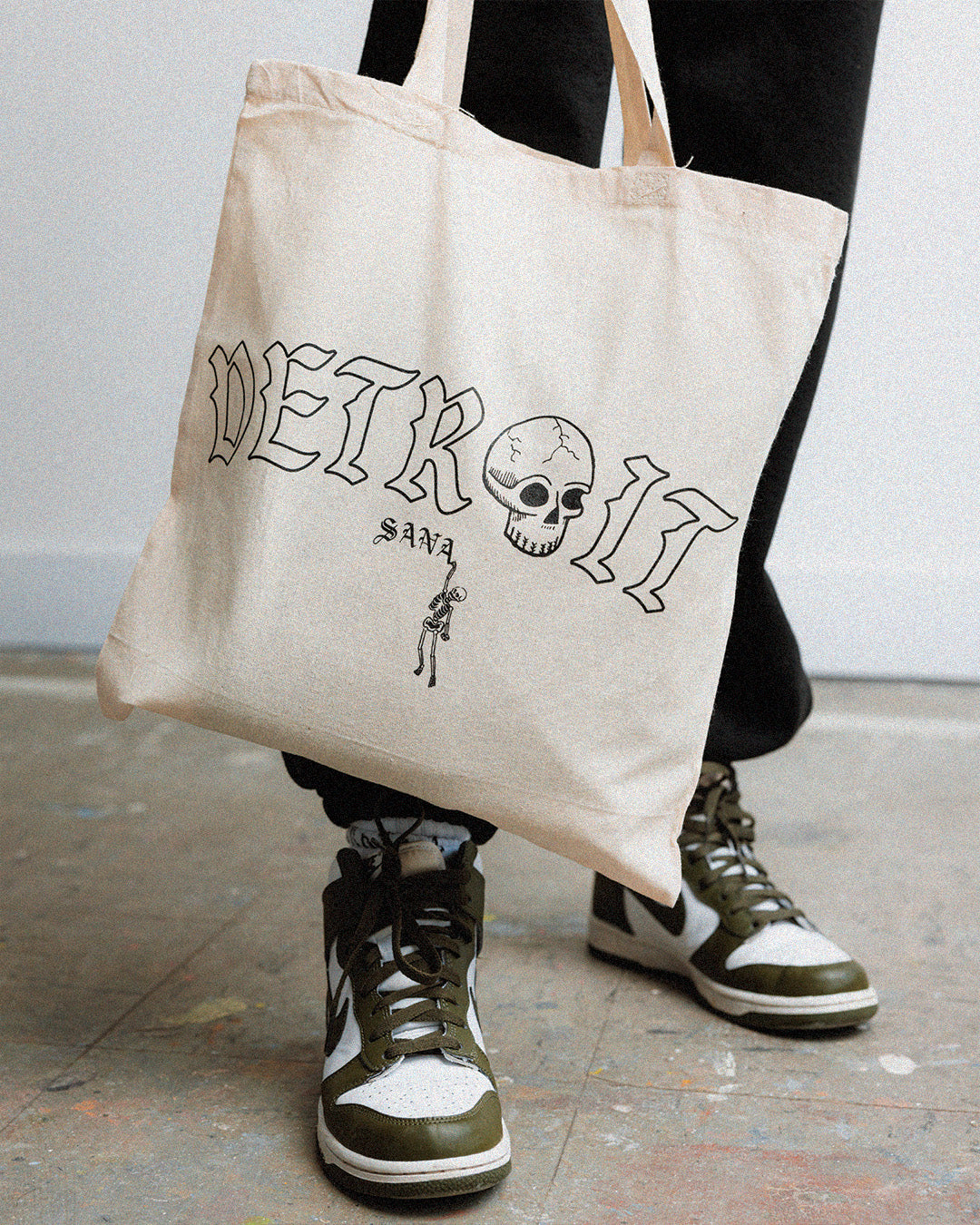 DETROIT CANVAS TOTE